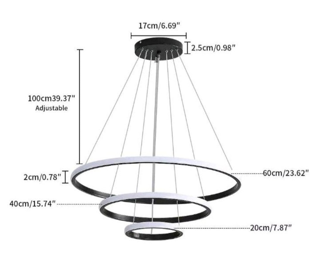 LED Deckenlampe Deckenleuchte Pendelleuchte