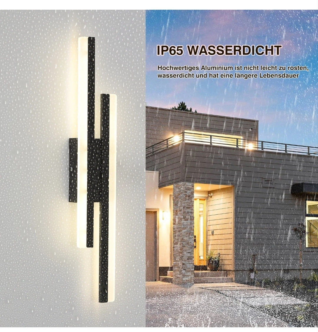 LED Wandleuchte Wandlampe Innenraum und Aussenbereich