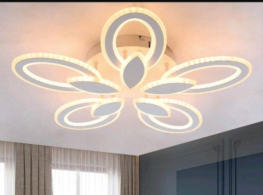 Led Deckenlampe Deckenleuchte Kronleuchter Groß Hell Dimmbar