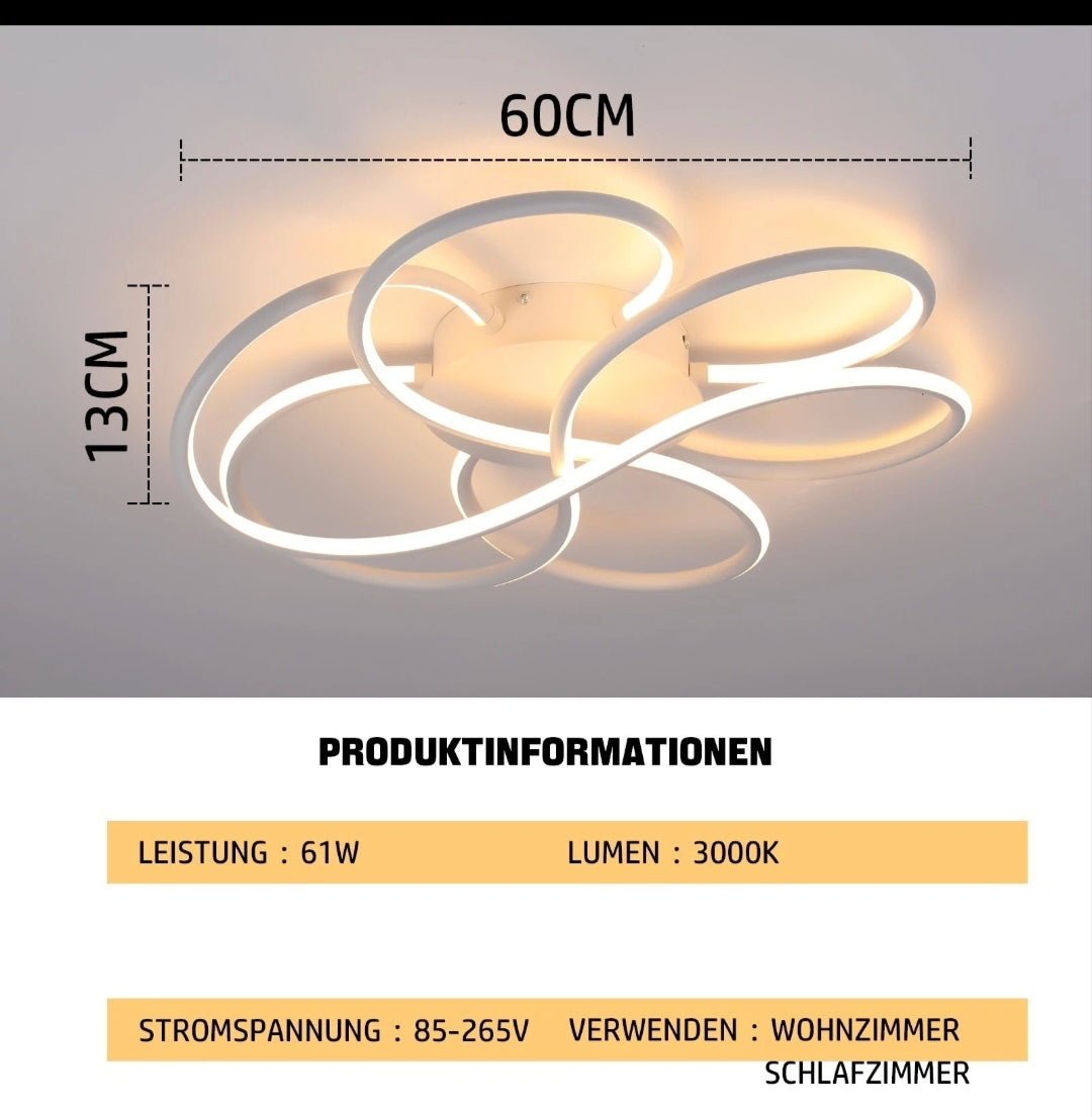 Led Deckenlampe Deckenleuchte Warmweiss