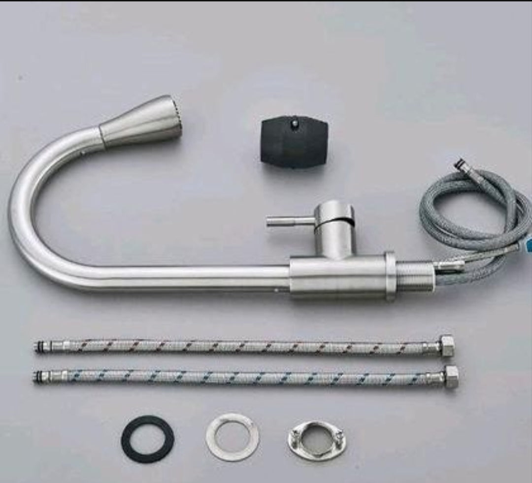 Küchenarmartur Mischbatterie Wasserhahn mit Brause Flexible