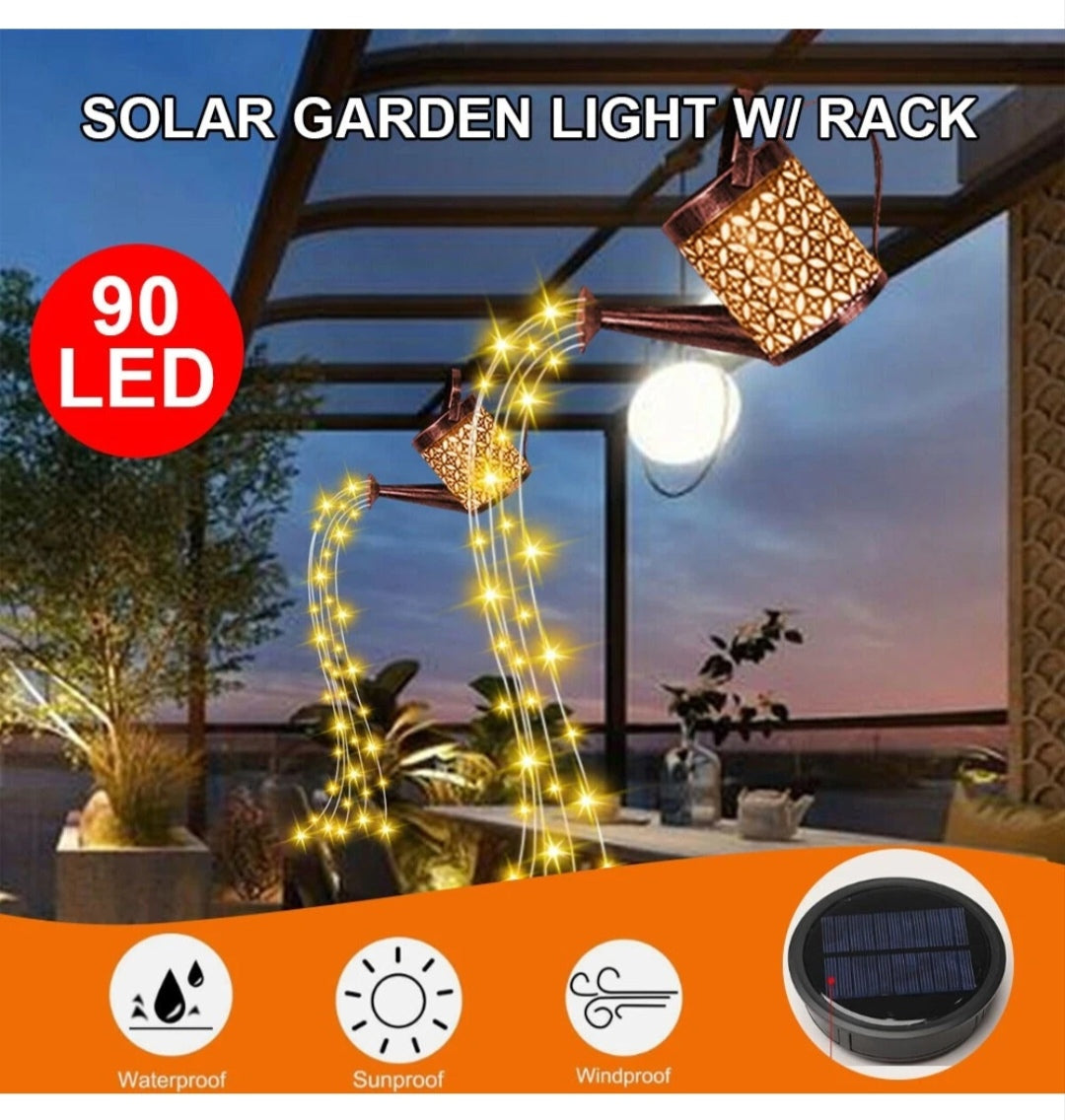 Solar Gießkanne Solarlampe Solarleuchte