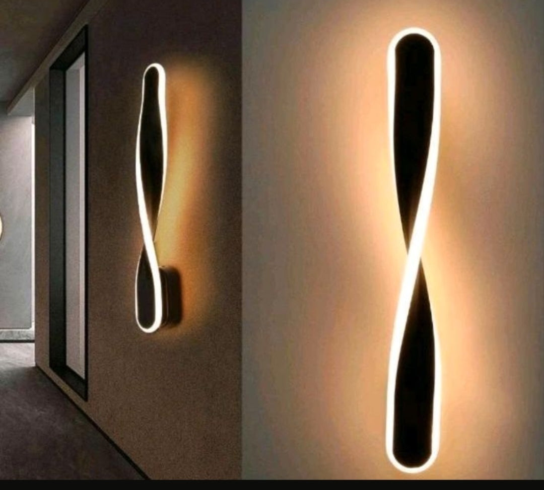 LED Wandleuchten Wandlampen 2 Stück Helix