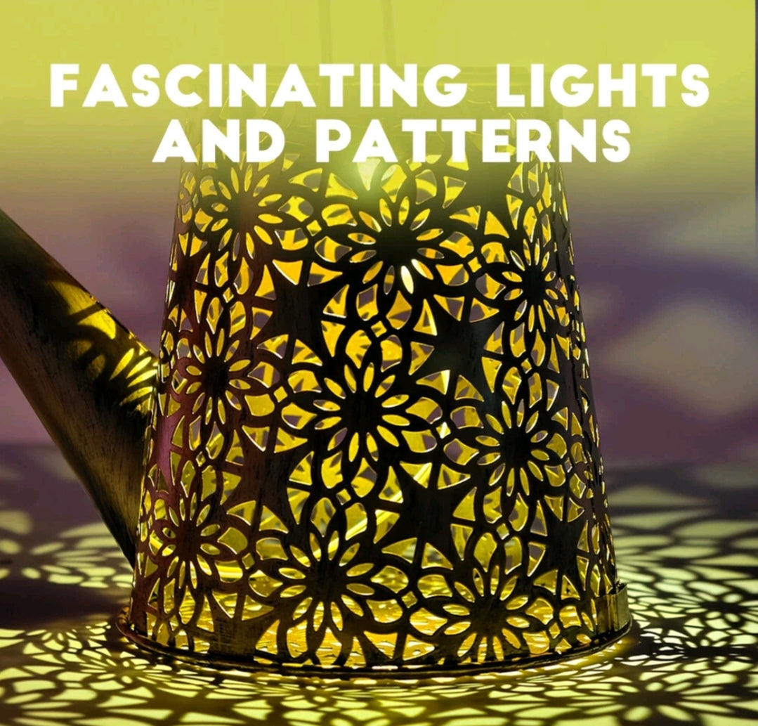 Solarleuchte Solarlampe Gießkanne