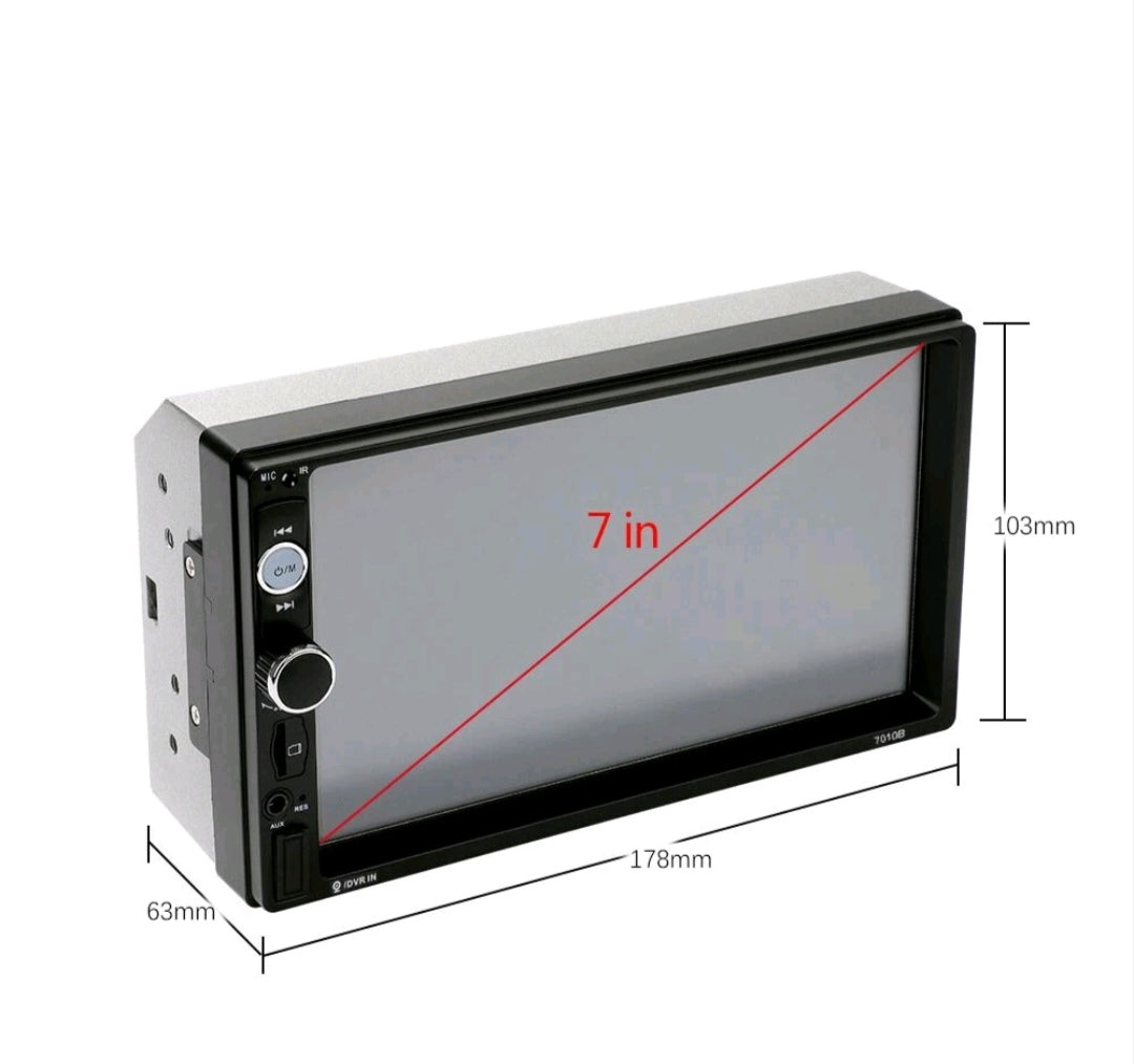Autoradio Doppel Din2 Touchscreen 7 Zoll