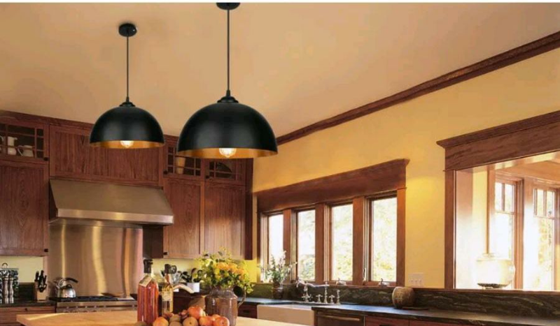 Deckenlampe Deckenleuchte Pendelleuchte 2Stück Retro Bronze Design