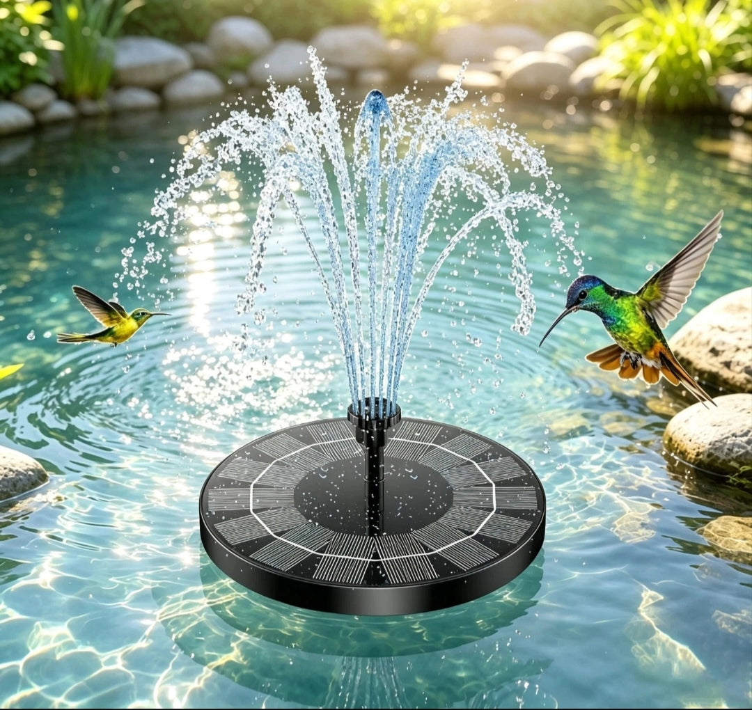 Solar Teichpumpe Brunnenpumpe Gartenpumpe 2Stück