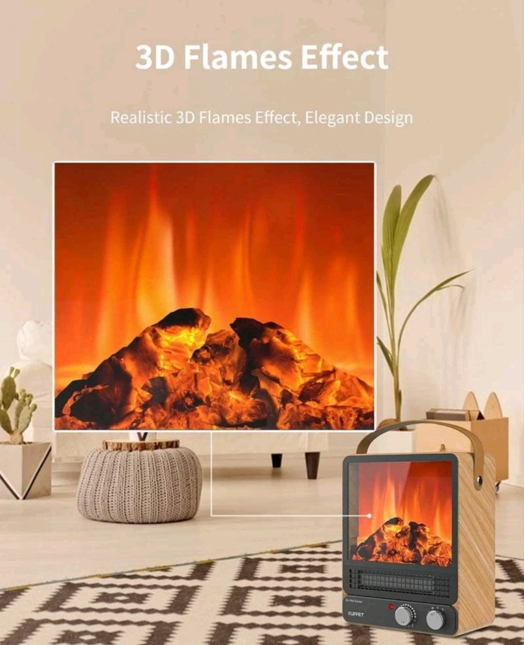 Heizstrahler Heizlüfter Elektrokamin Heizung