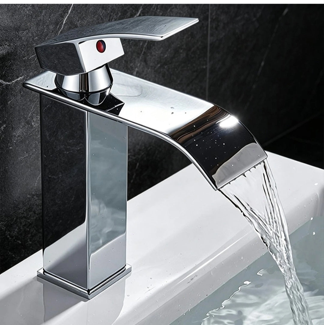 Bad Waschbecken Wasserhahn Armatur Chrome Design