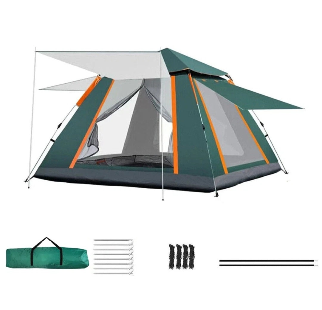 Campingzelt Pop Up Zelt Wurfzelt Wasserfest 3-4 Personen