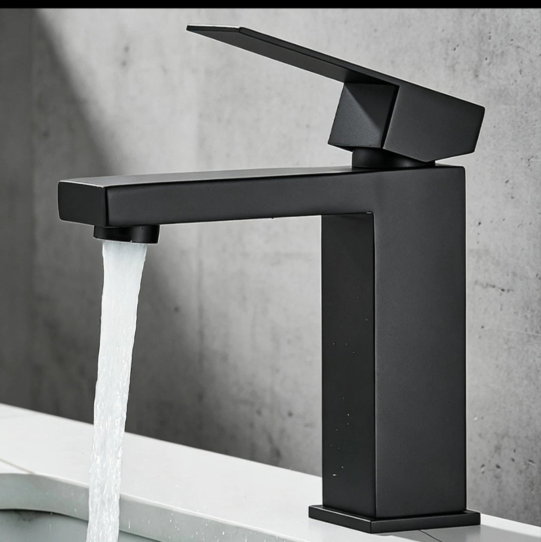 Bad Waschbecken Wasserhahn Armatur Schwarz