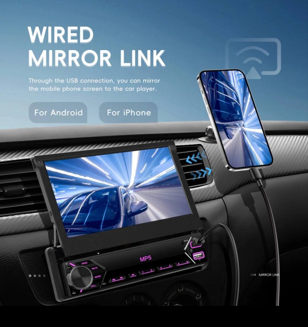 Autoradio DIN 1 Touchscreen Rückfahrtkamera
