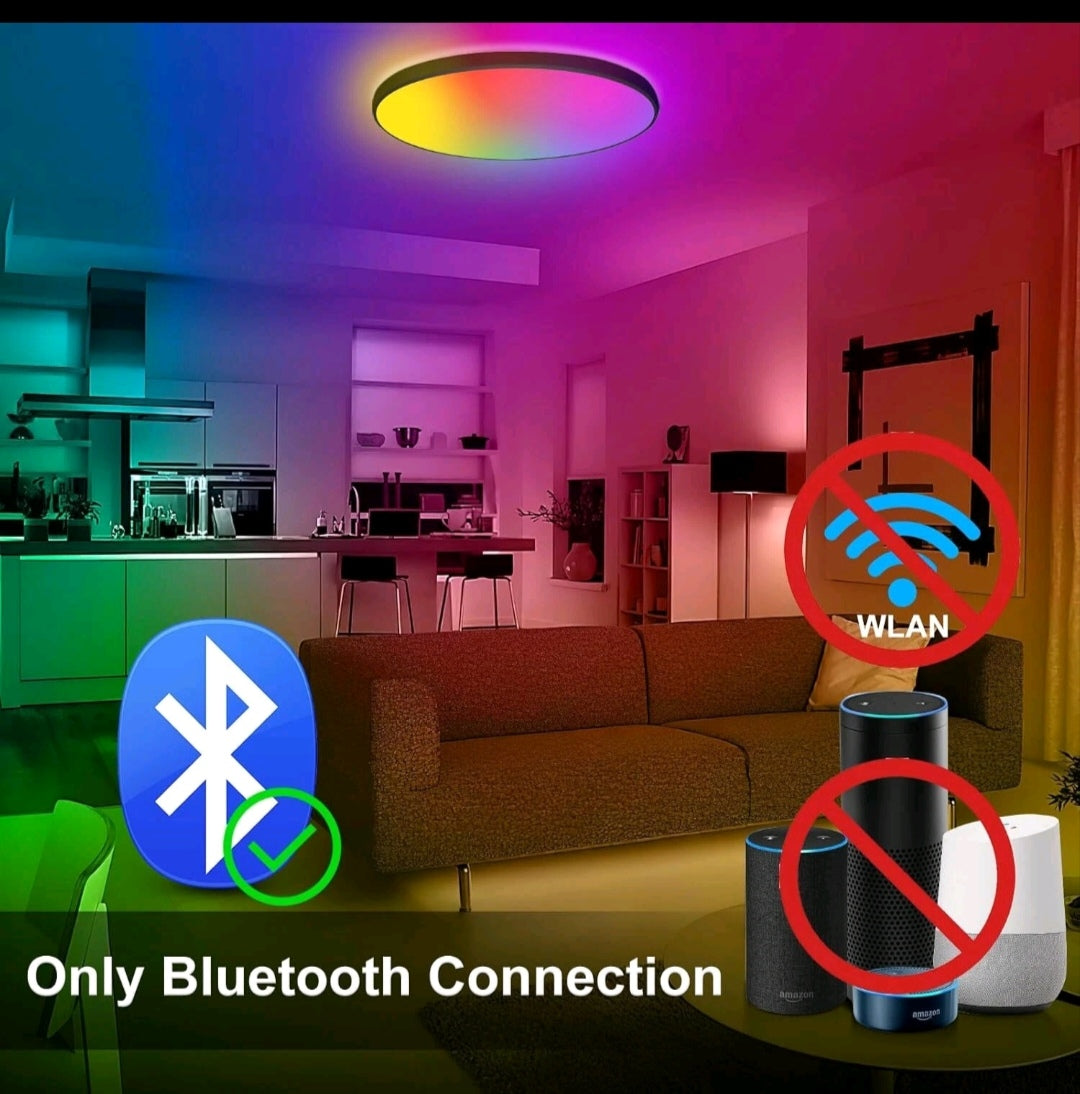 LED Deckenlampe Deckenleuchte Rgb Bluetooth