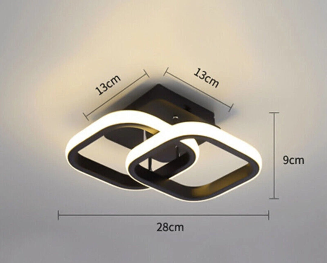LED Deckenlampe Deckenleuchte 3 Farbig Modern