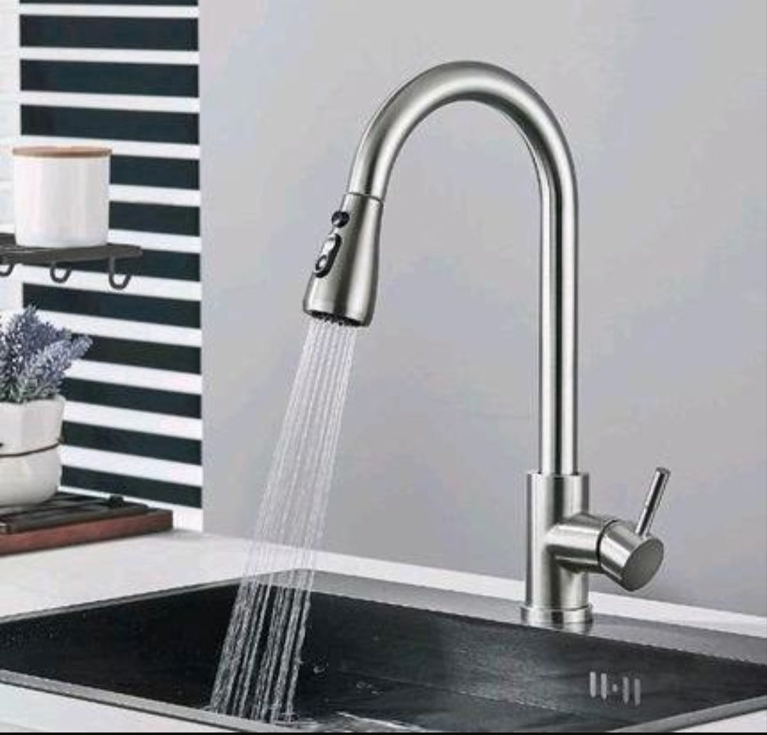 Küchenarmartur Mischbatterie Wasserhahn mit Brause Flexible