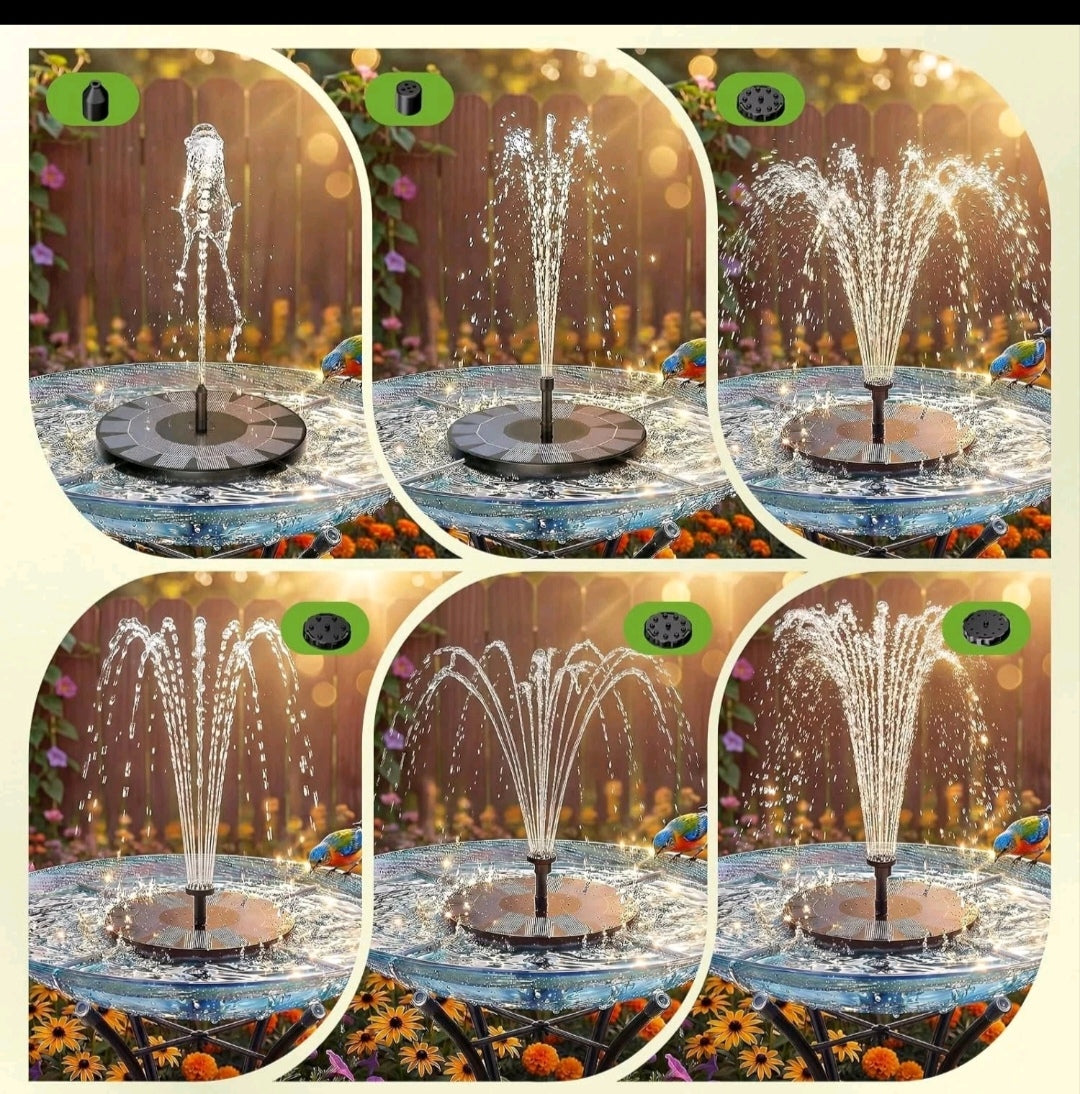 Solar Teichpumpe Brunnenpumpe Gartenpumpe 2Stück