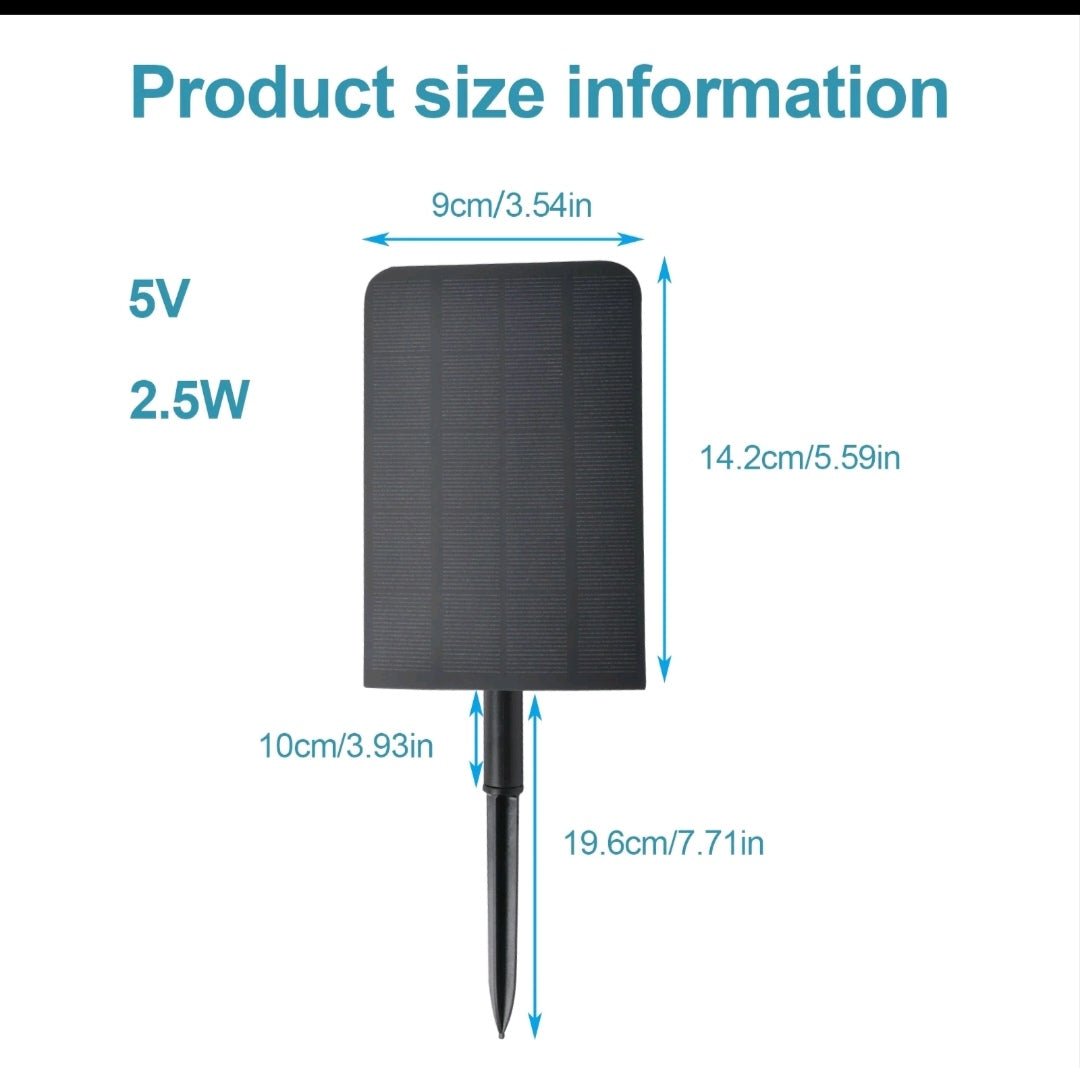 Solar Teichpumpe Brunnenpumpe Gartenpumpe 2.5Watt
