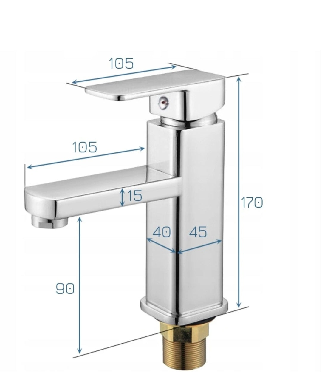 Bad Waschbecken Wasserhahn Armatur Einhebelmischer Modern