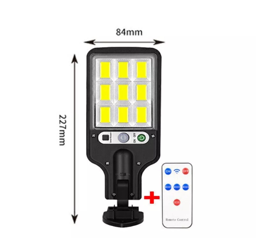 Solar Wandleuchten Wandlampen Fluter mit B. Melder 4 Stück