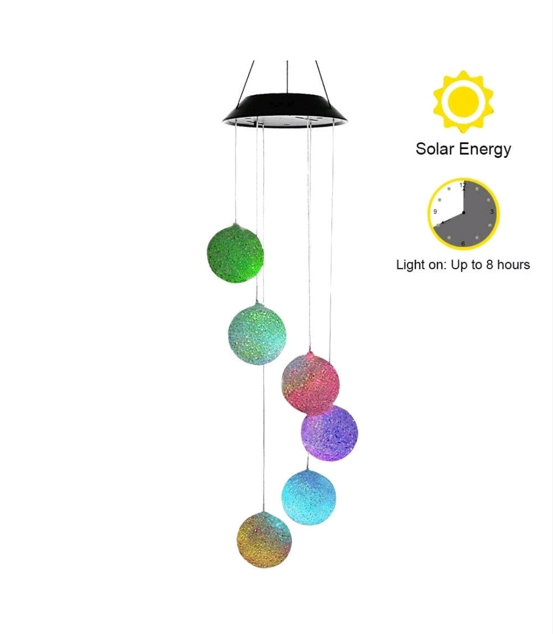 Solar Windspiel Solarlampe Solarleuchte