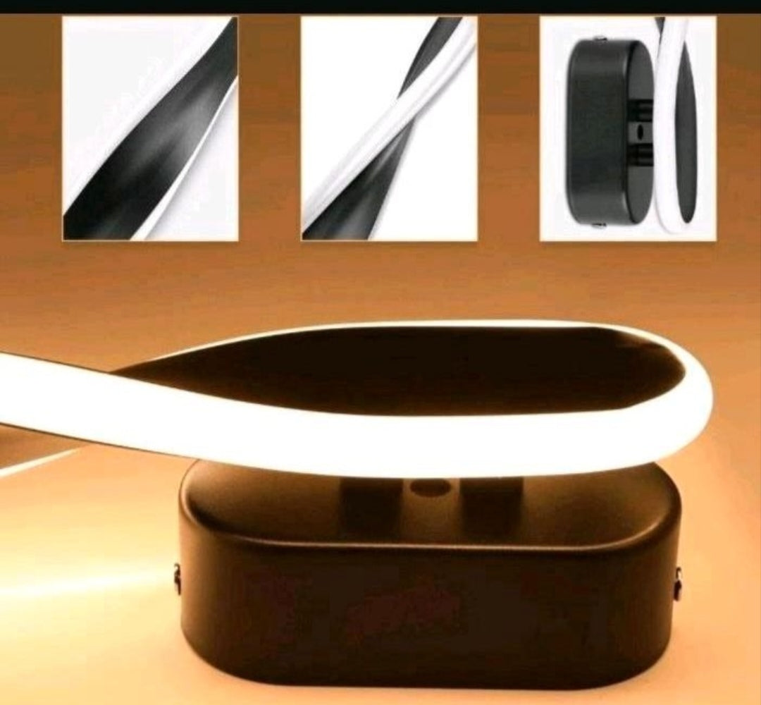 LED Wandleuchten Wandlampen 2 Stück Helix