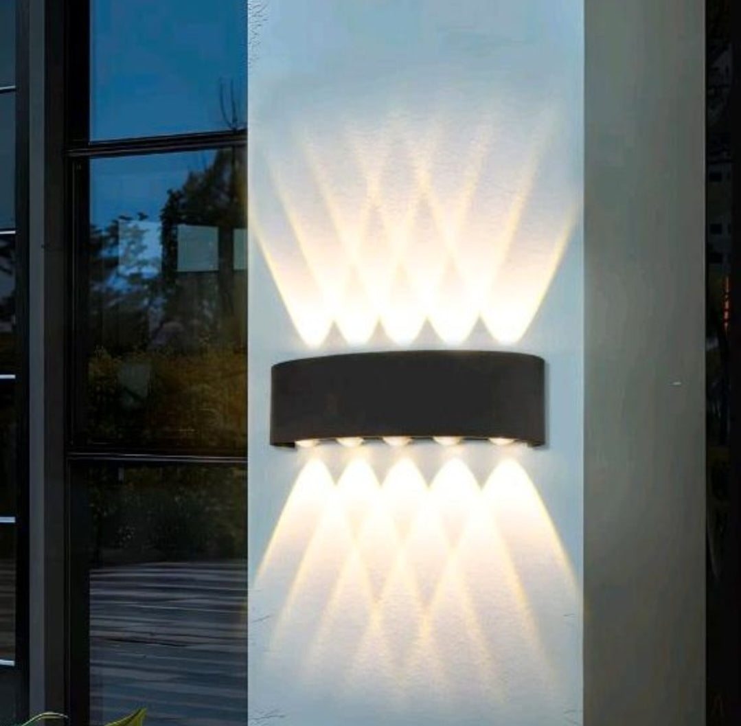 Led Wandleuchte Wandlampe 10W Innen/Aussen 2 Stück
