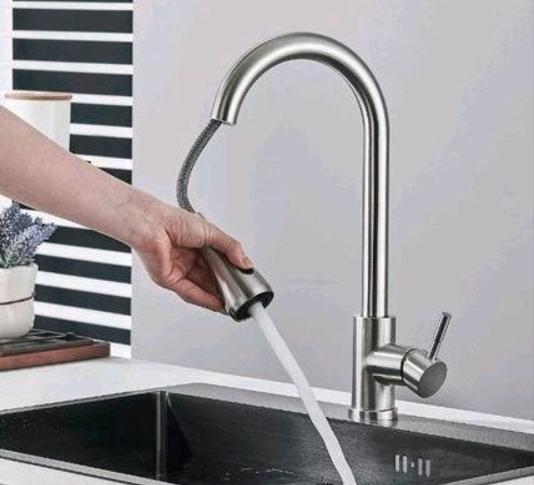 Küchenarmartur Mischbatterie Wasserhahn mit Brause Flexible