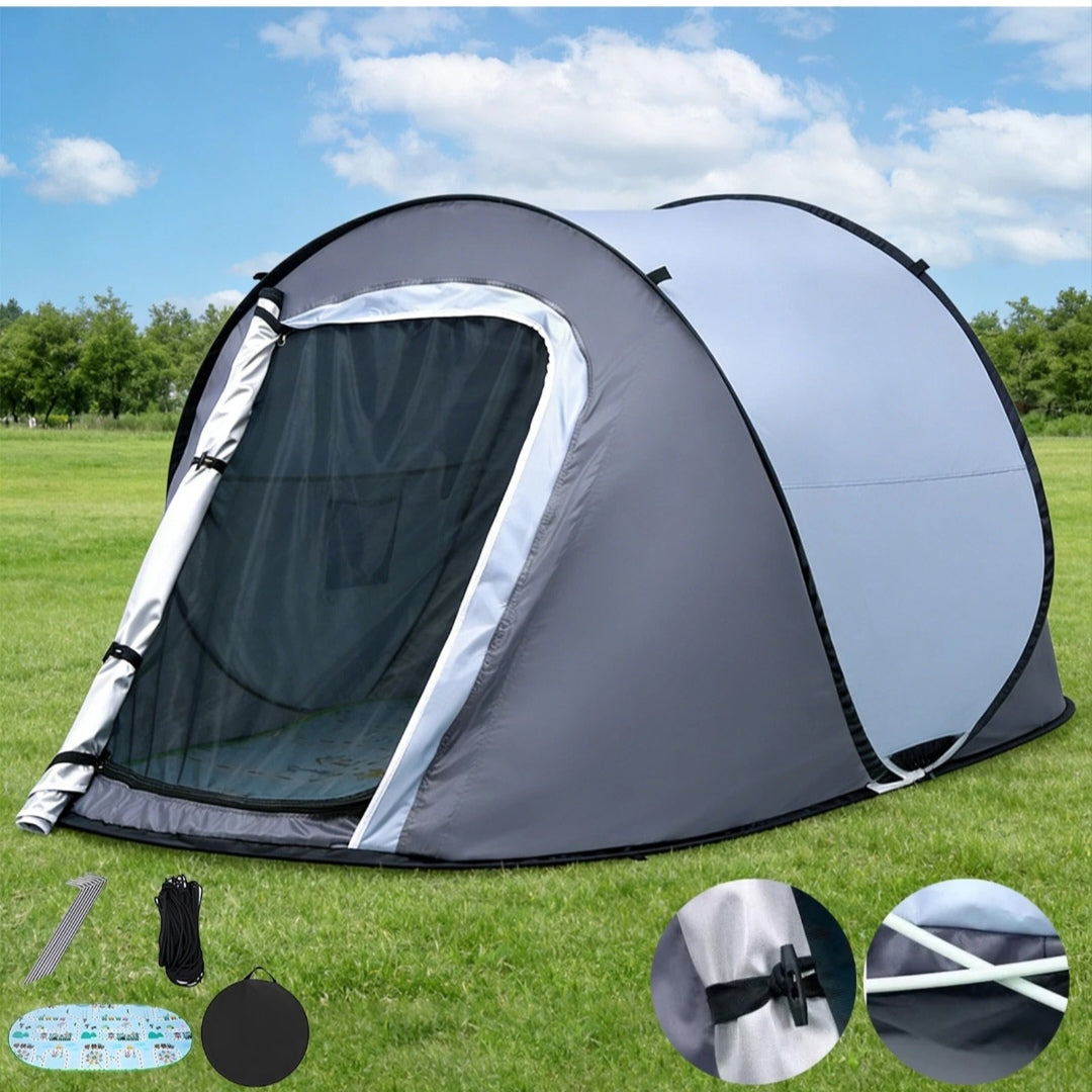 Campingzelt Pop Up Zelt Wurfzelt Wasserfest