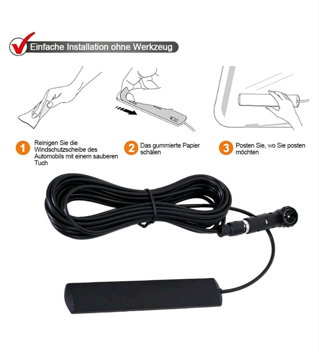 Auto DAB Antenne PKW Radio Antenne