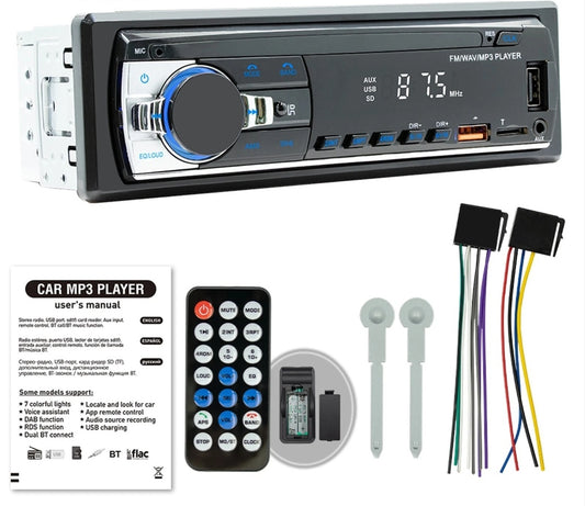 Autoradio Bluetooth Freisprechen Universal Din1 USB Aux