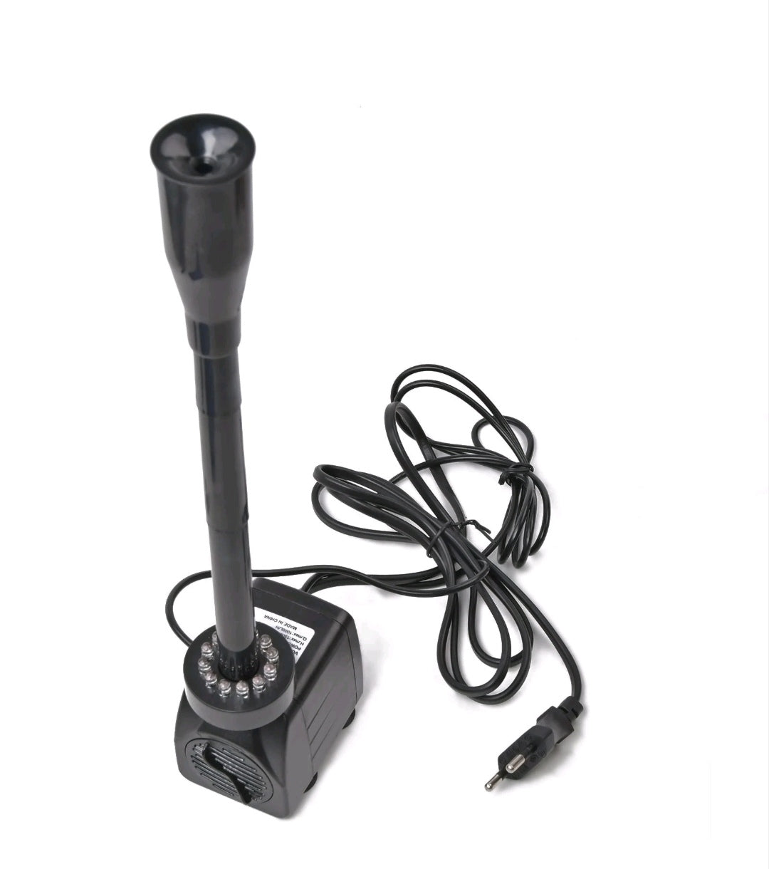 Teichpumpe Brunnenpumpe mit LED Springbrunnenpumpe