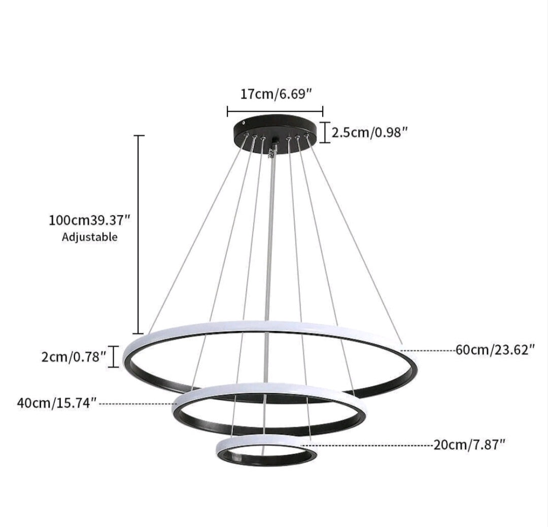 LED Pendelleuchte Kronleuchter Deckenlampe Modern