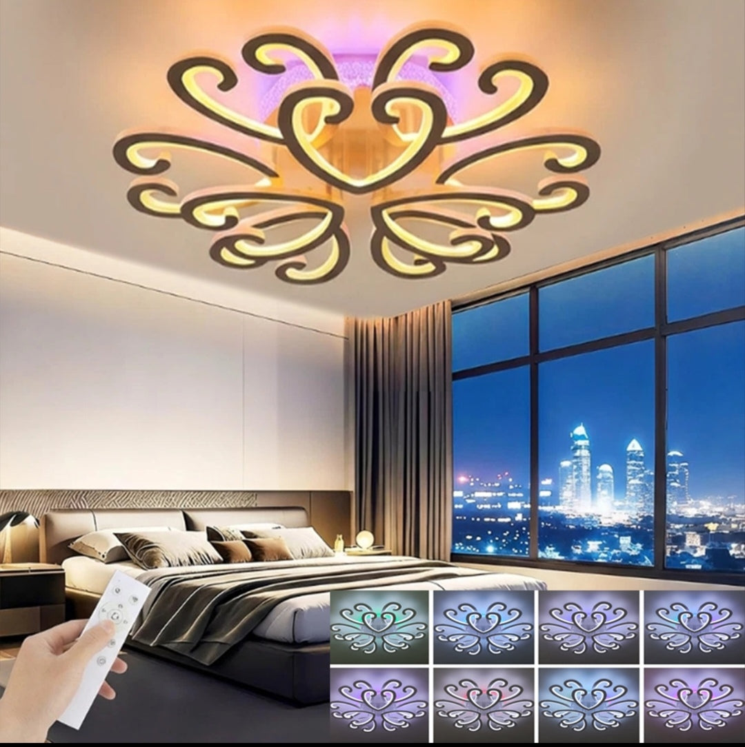 LED Deckenlampe Deckenleuchte Rgb Dimmbar Backlight Groß Modern