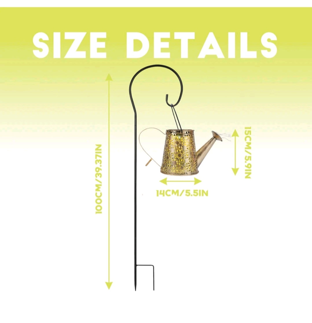 Solarleuchte Solarlampe Gießkanne