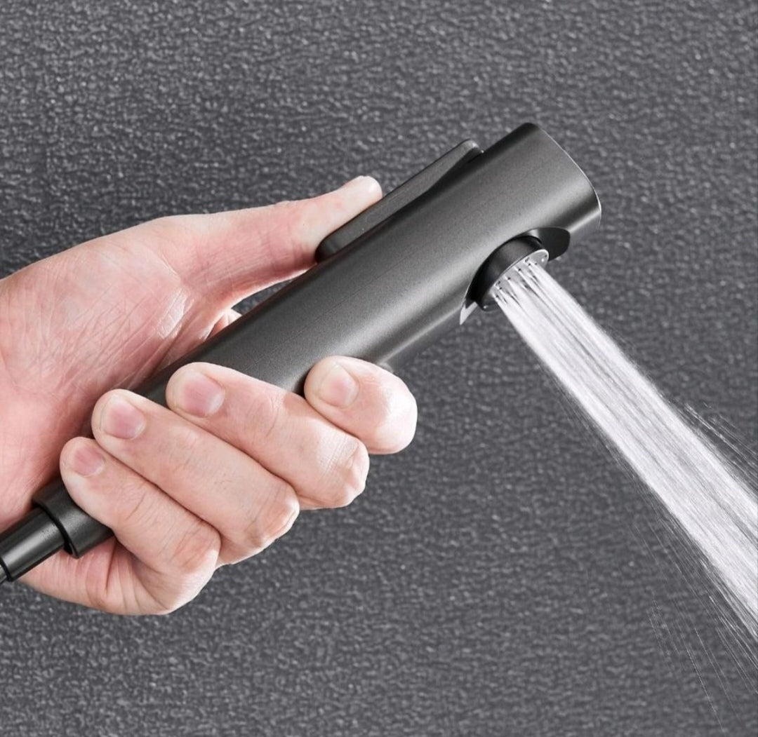 Regendusche Duschset Komplett Schwarz mit LCD Display