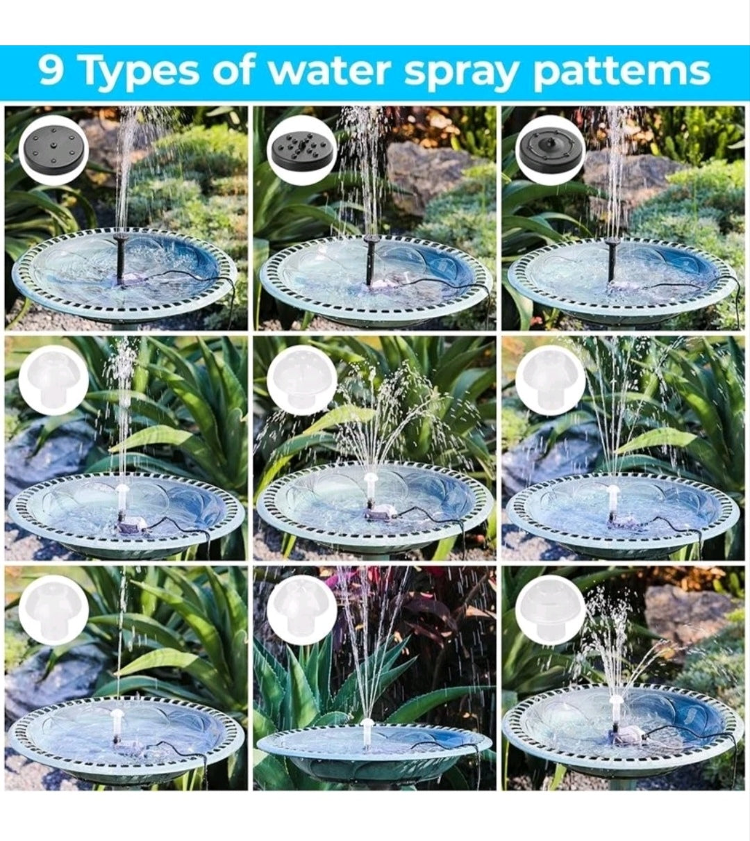 Solar Teichpumpe Brunnenpumpe Gartenpumpe