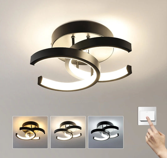 Led Deckenlampe Deckenleuchte 3 Farbig