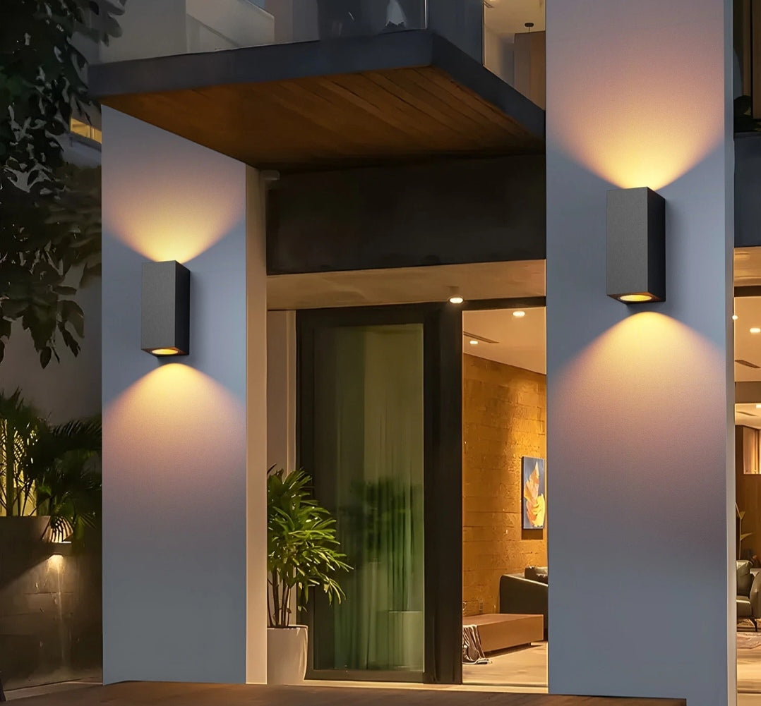 Led Wandleuchten Wandlampen innen Aussen 2 Stück