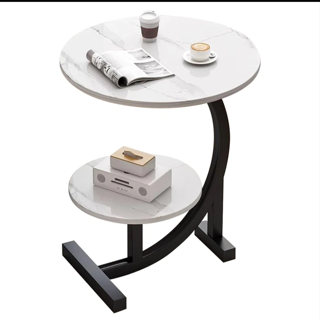 Beistelltisch Couchtisch Nachttisch Marmor-Optik