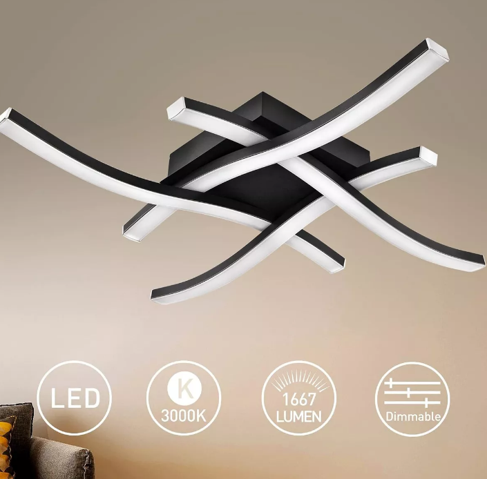 Led Deckenlampe Deckenleuchte Dimmbar mit Fernbedienung
