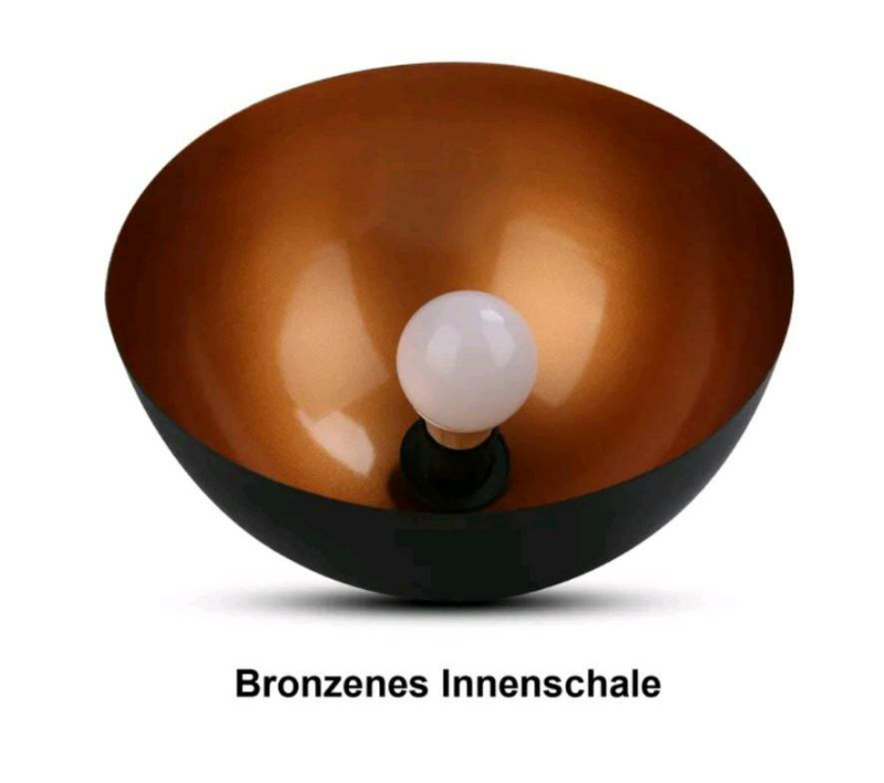 Deckenlampe Deckenleuchte Pendelleuchte 2Stück Retro Bronze Design