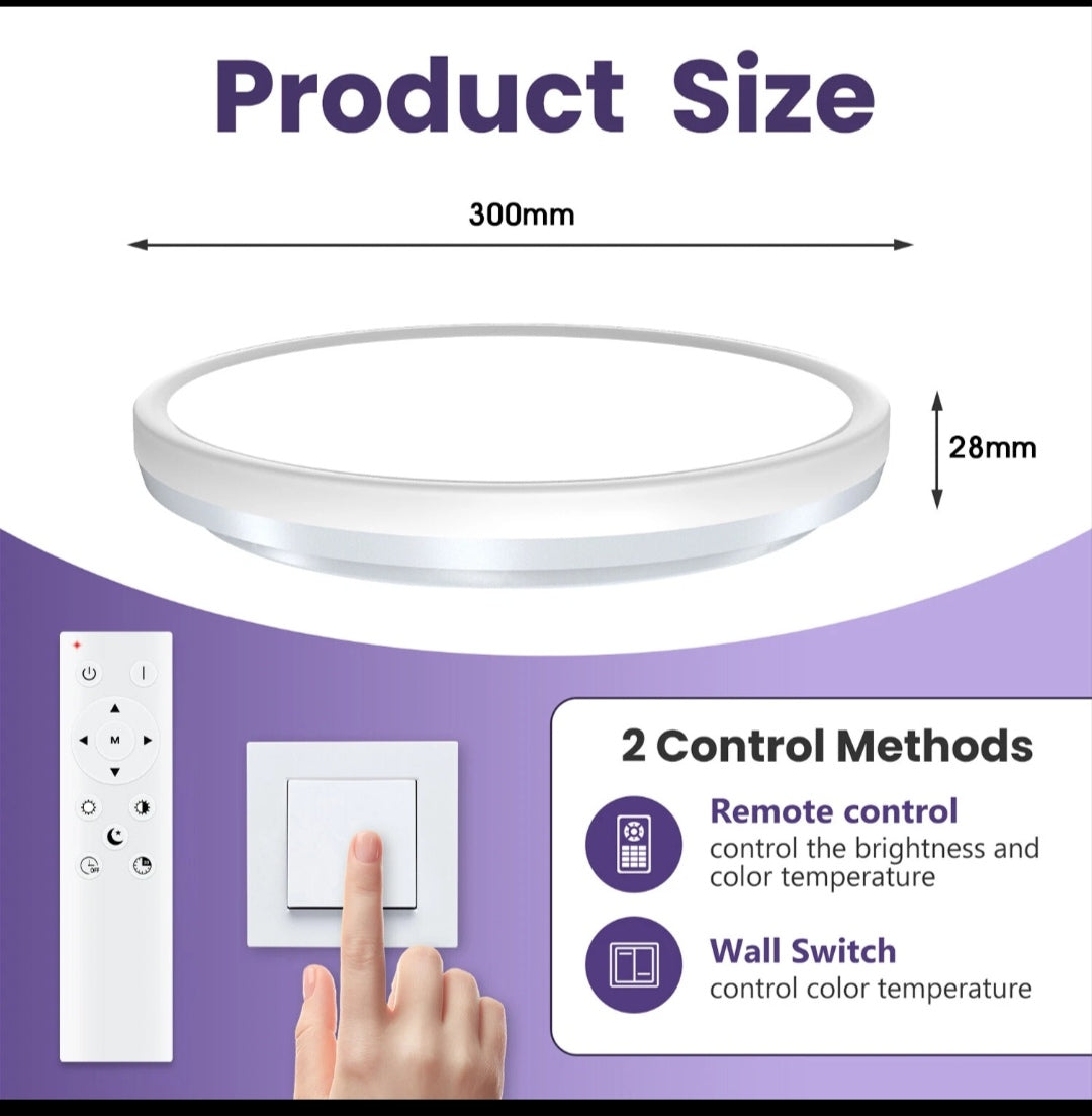 Led Deckenlampe Deckenleuchte Dimmbar