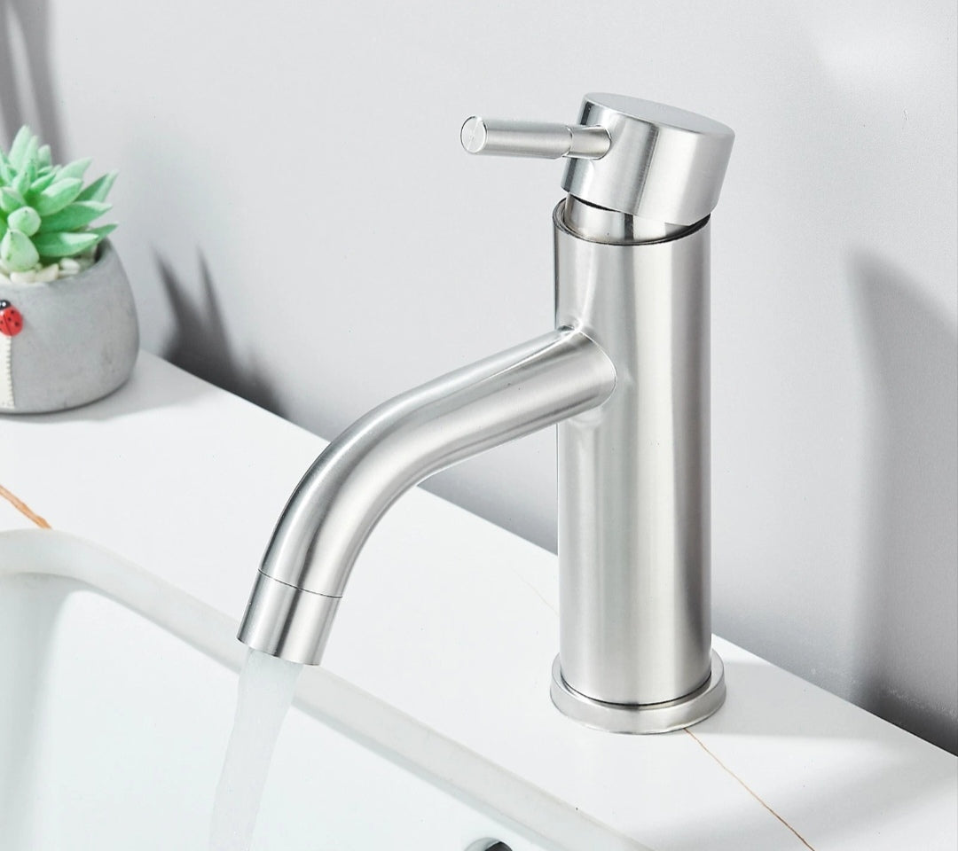 Bad Waschbecken Wasserhahn Armatur Edelstahl