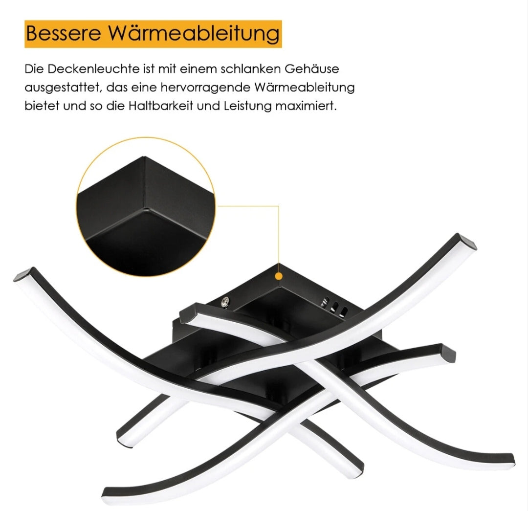 LED Deckenlampe Deckenleuchte Dimmbar