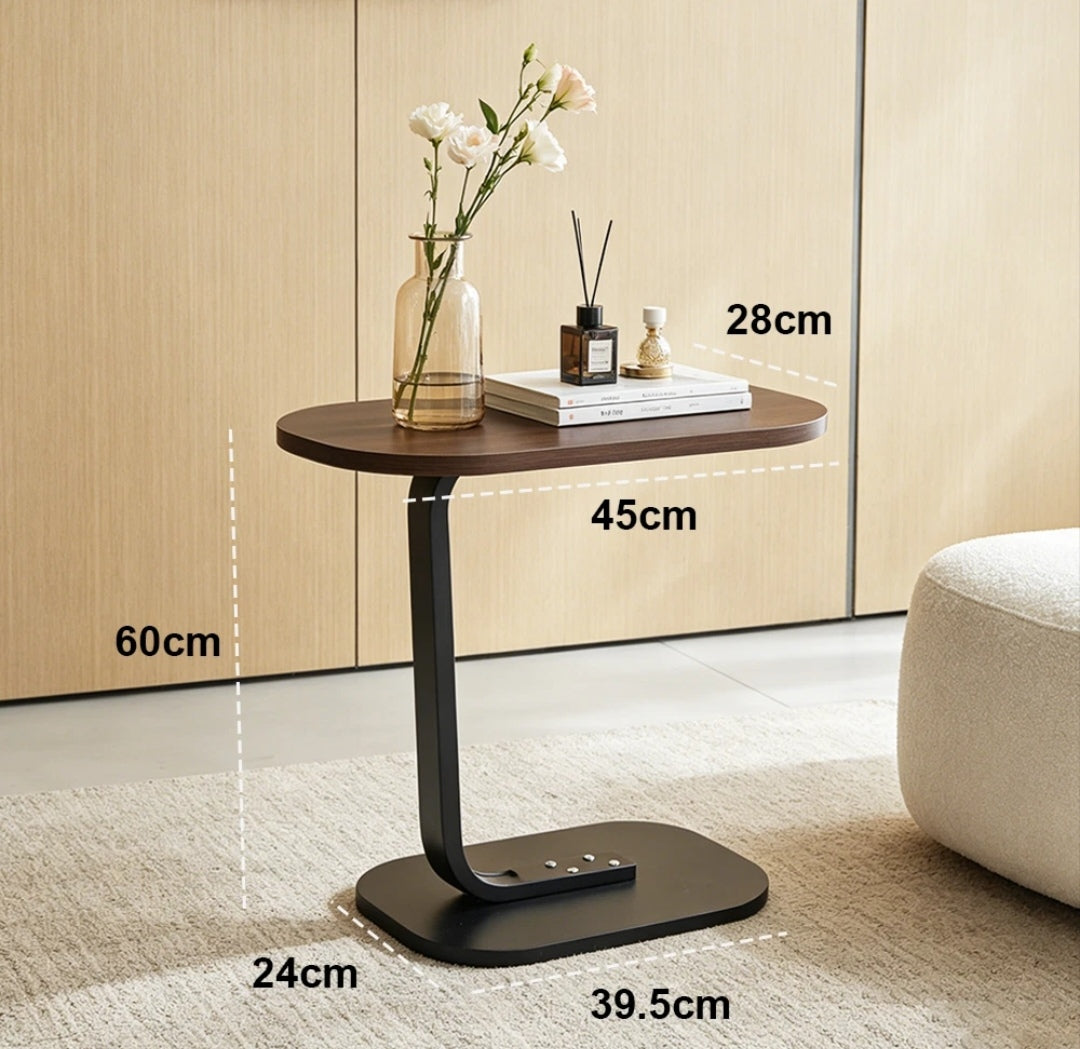 Couchtisch Beistelltisch Telefon Nachttisch Weiß Beige