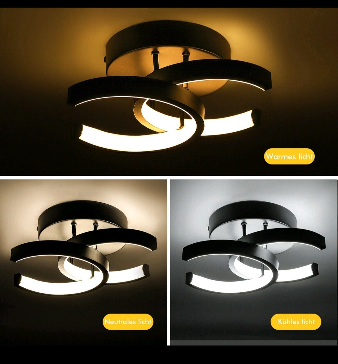 Led Deckenlampe Deckenleuchte 3 Farbig