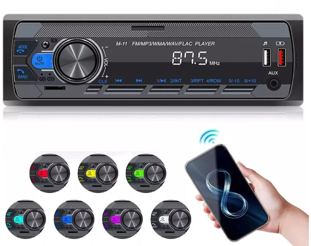 Autoradio Bluetooth Freisprechen Universal Din1 USB