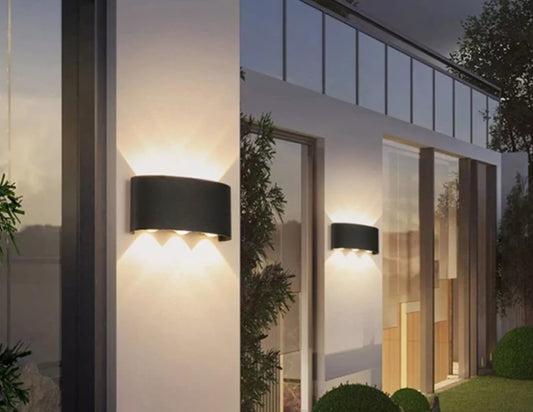Led Wandleuchten Wandlampen innen Aussen 2 Stück