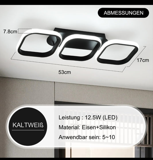 Led Deckenlampe Deckenleuchte 3 Farbig