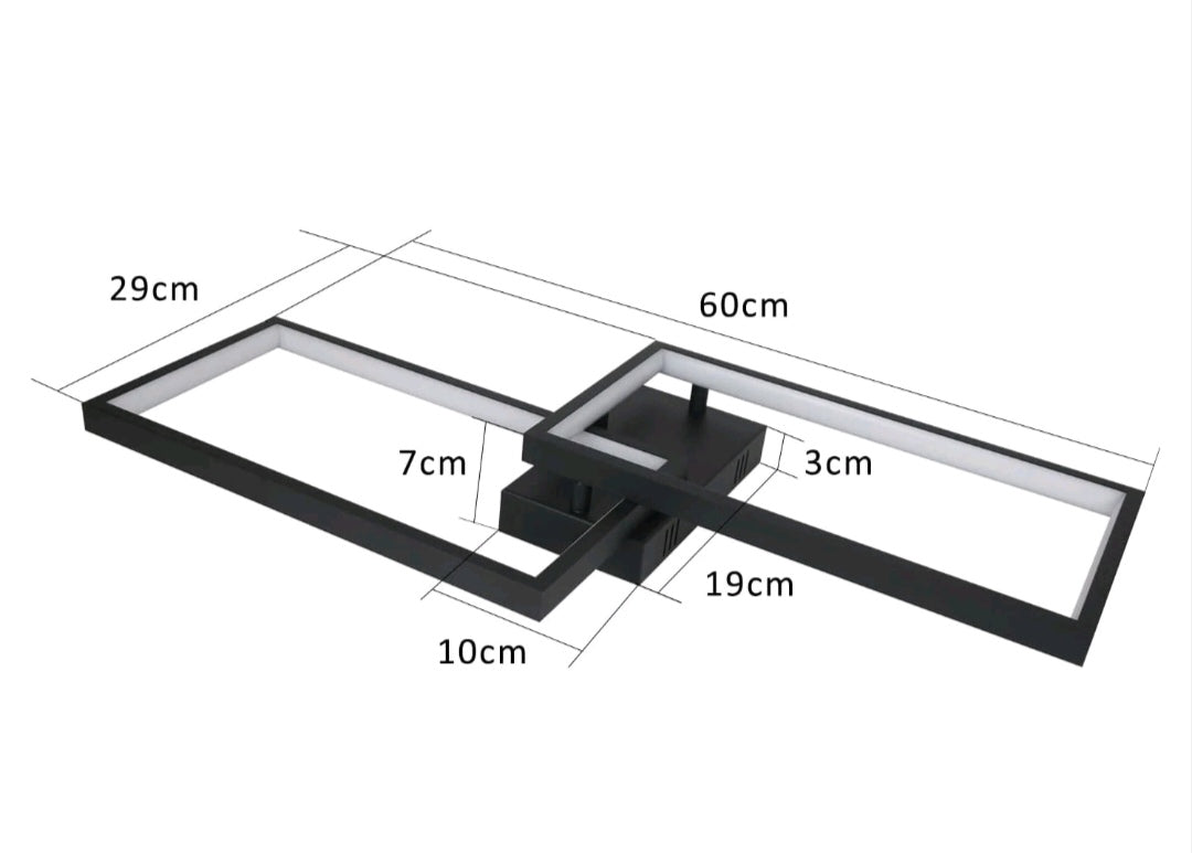 Led Deckenlampe Deckenleuchte Dimmbar